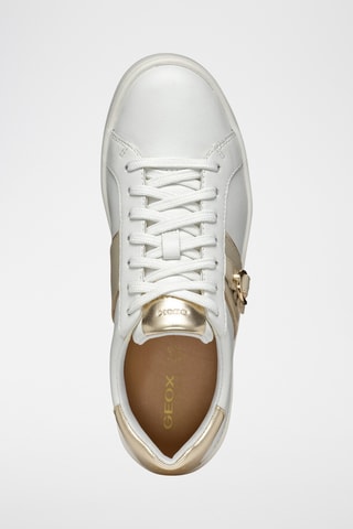 Zapatillas de piel bovina napa Spherica - Blanco