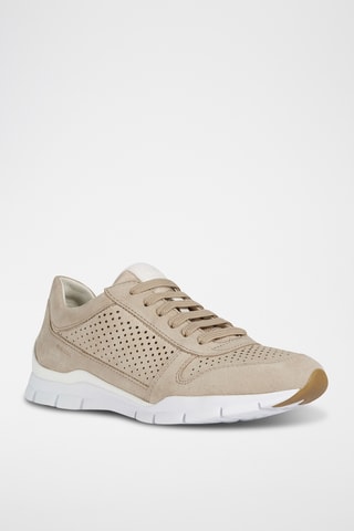 Zapatillas de nobuk Sukie - Topo