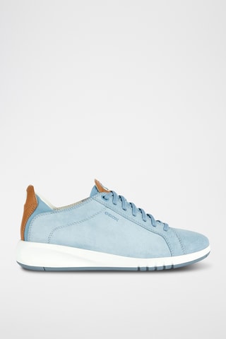 Zapatillas de piel Aerantis - Celeste