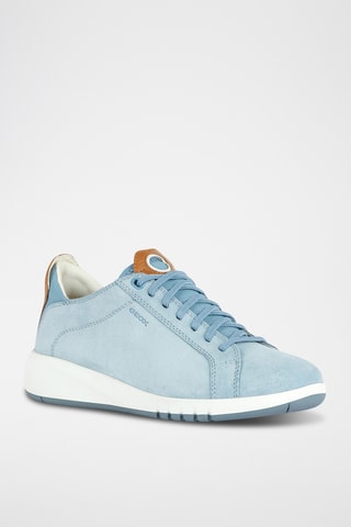 Zapatillas de piel Aerantis - Celeste
