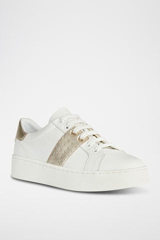 Zapatillas de piel Skyely - Blanco