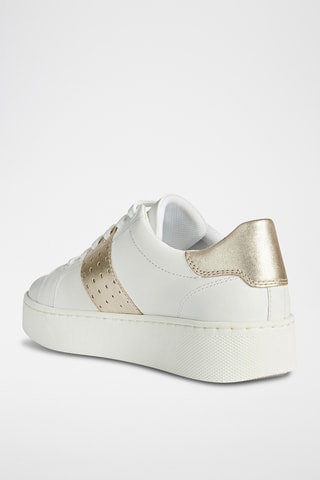 Zapatillas de piel Skyely - Blanco