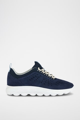 Baskets en nubuck Spherica - Bleu marine