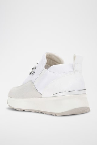 Zapatillas de piel Gendry - Blanco