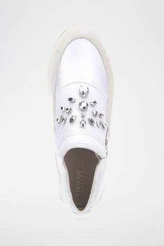 Zapatillas de piel Gendry - Blanco