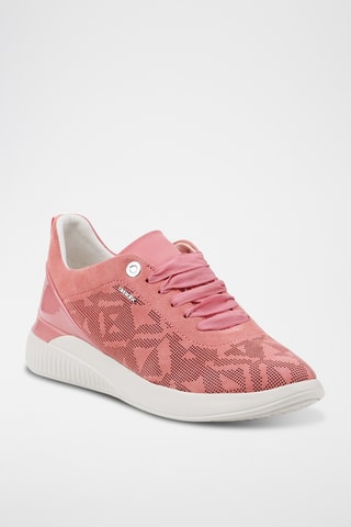 Zapatillas de nobuk Theragon - Coral