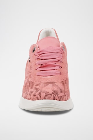 Zapatillas de nobuk Theragon - Coral