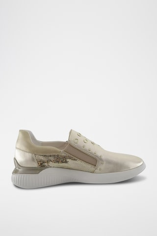 Zapatillas de piel Theragon - Dorado