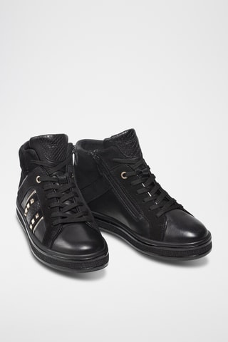 Zapatillas altas - Negro