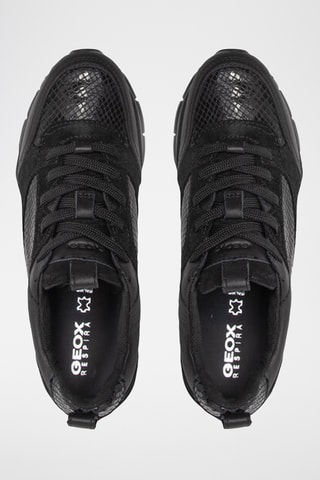 Zapatillas de piel Sukie - Negro