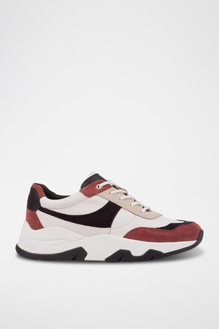 Zapatillas de nobuk Kristene - Blanco