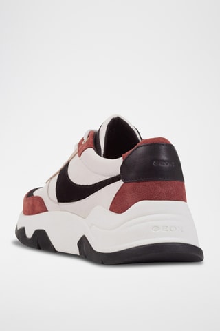Zapatillas de nobuk Kristene - Blanco