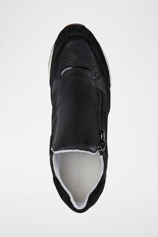 Baskets compensées en nubuck Nydame - Noir