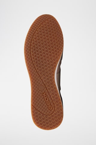 Zapatillas de piel Avery - Beige y topo