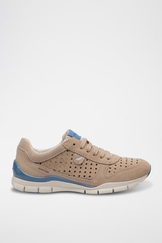 Zapatillas de nobuk Sukie - Topo