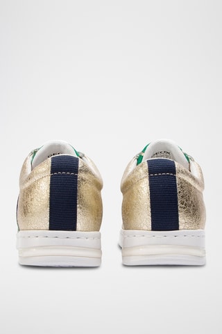 Zapatillas de piel - Dorado