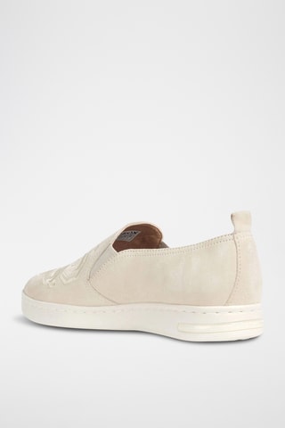 Slip-on de piel - Beige