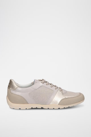 Zapatillas con brillo - Beige