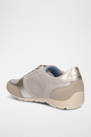 Zapatillas con brillo - Beige