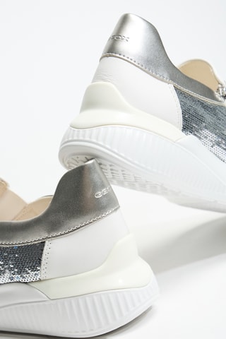 Zapatillas de piel - Blanco