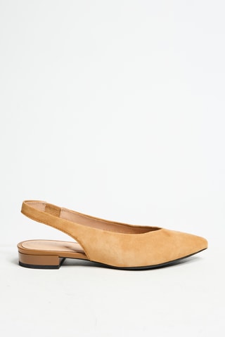 Ballerines en cuir - Beige