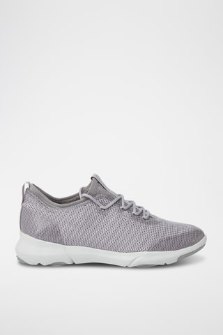 Zapatillas de piel - Gris
