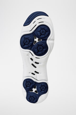 Zapatillas de piel - Azul marino
