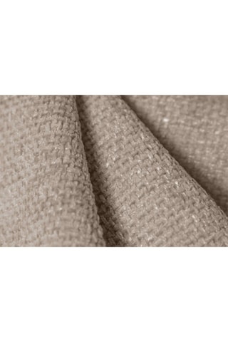 Pouf Nolio - Beige - En tissu chenille