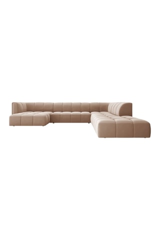 Canapé panoramique modulable Adams - Beige