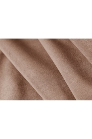 Canapé d'angle gauche Tulum - Beige - 4 places - Tissu velours