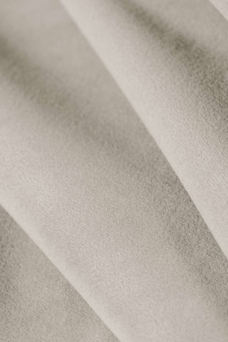 Canapé d'angle droit Astro - Ecru - 4 places - En tissu velours