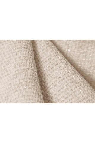 Canapé Nolio - Beige clair - 2 places - En tissu chenille - Toucher soie