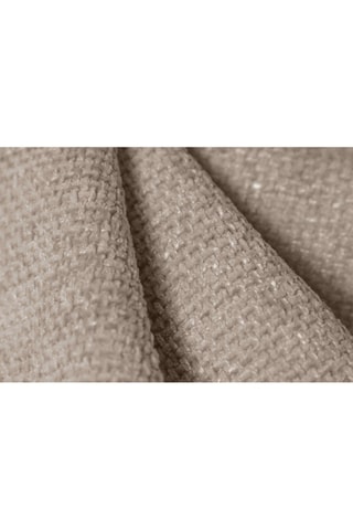 Canapé Nolio - Beige - 3 places - En tissu chenille - Toucher soie