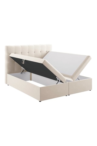 Lit-coffre avec sommier Bali - Couchage 140 x 200 cm
