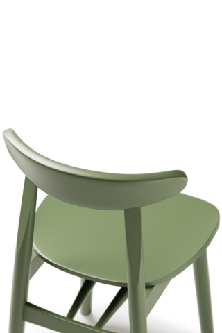2 Chaises en hêtre  Elie - 47 x 42 x 80 cm
