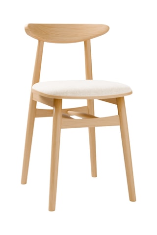 2 Chaises en hêtre Bony - 42 x 47 x 80 cm