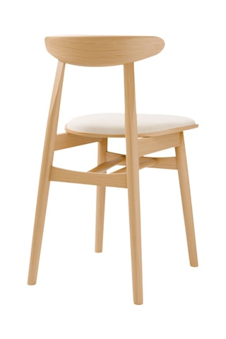 2 Chaises en hêtre Bony - 42 x 47 x 80 cm