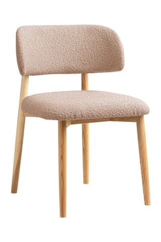 2 Chaises en hêtre Evan - 49,5 x 51 x 77 cm
