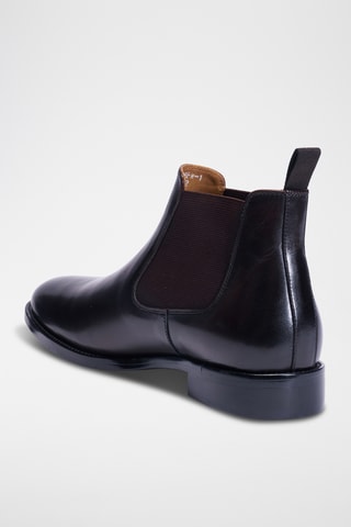 Bottines Chelsea en cuir Regular - Marron