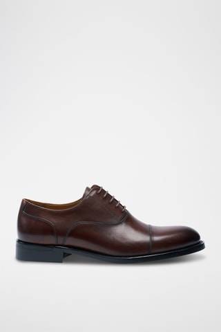 Richelieus en cuir Etroite - Marron