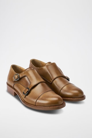 Derbys en cuir Regular - Kaki