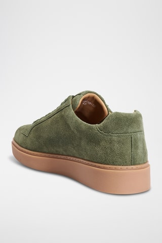 Baskets en nubuck Regular - Vert