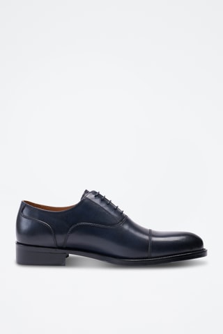 Derbys en cuir Etroite - Bleu