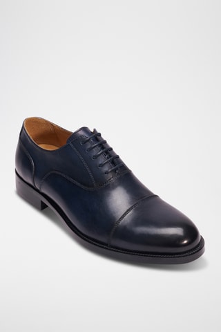 Derbys en cuir Etroite - Bleu