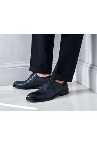 Derbys en cuir Etroite - Bleu
