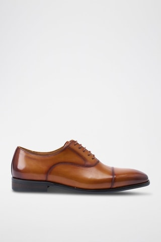 Richelieus en cuir Oxford Regular - Marron