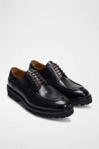 Derbys en cuir Regular - Marron