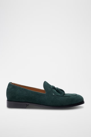 Mocassins en nubuck Etroite - Vert