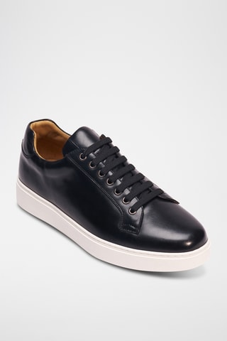 Baskets en cuir Regular - Noir