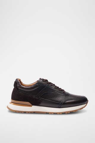 Baskets en cuir Regular - Marron